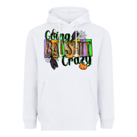 White Going bat shit crazy Heavyweight Hoodie - NancyCooperArtShop