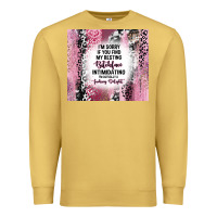 Antique Gold i'm sorry if you find my resting bitchface intimid Premium Sweatshirt - TumblerDesignByShophia