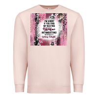 Pale Pink i'm sorry if you find my resting bitchface intimid Premium Sweatshirt - TumblerDesignByShophia