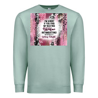 Seafoam i'm sorry if you find my resting bitchface intimid Premium Sweatshirt - TumblerDesignByShophia