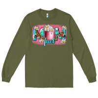 Army Green mom fuel Long Sleeve Tee - NancyCooperArtShop