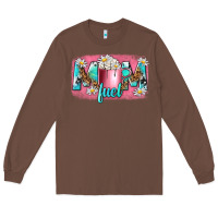 Chestnut mom fuel Long Sleeve Tee - NancyCooperArtShop