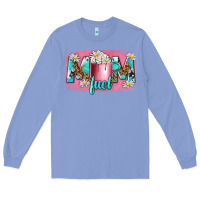 Colony Blue mom fuel Long Sleeve Tee - NancyCooperArtShop