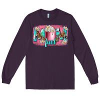 Plum mom fuel Long Sleeve Tee - NancyCooperArtShop