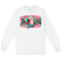 White mom fuel Long Sleeve Tee - NancyCooperArtShop