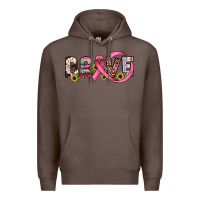 Coffee brave cancer awareness ribbon Premium Hoodie - JahusDesignShop
