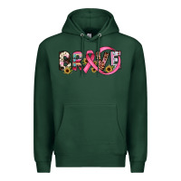 Sports Green brave cancer awareness ribbon Premium Hoodie - JahusDesignShop