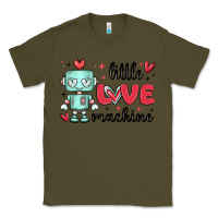 Army Green little love machine Classic Tee - MaliasSmallBusiness