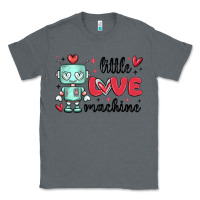 Charcoal Heather little love machine Classic Tee - MaliasSmallBusiness
