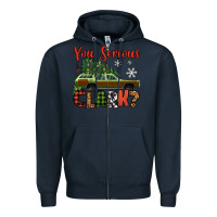 Navy you serious clark christmas vacation car Zipper Hoodie - Jasminsmagicworld