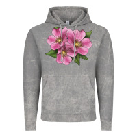 Cloud Rock Wild Prairie Rose Illustrations Vintage Hoodie - LillyAllenDesigns