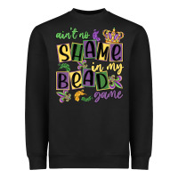 Black ain't no shame in my bead game Heavyweight Sweatshirt - MaliasSmallBusiness