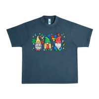 Midnight Navy autism gnome Urban Heavy Tee - MaliasSmallBusiness