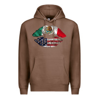 Chestnut mexico usa lips Premium Hoodie - TumblerDesignByShophia