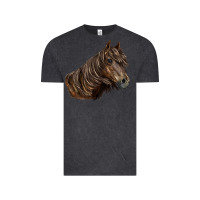 Vintage Black missouri horse Vintage Tee - LillyAllenDesigns