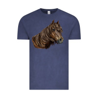 Vintage Denim missouri horse Vintage Tee - LillyAllenDesigns