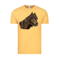 Vintage Mustard missouri horse Vintage Tee - LillyAllenDesigns