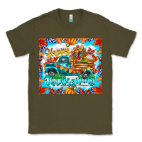 Army Green happy thanksgiving Classic Tee - CowhideDigitalArt