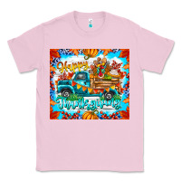 Bubblegum Pink happy thanksgiving Classic Tee - CowhideDigitalArt