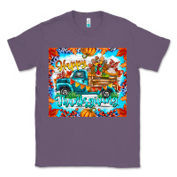 Lavender happy thanksgiving Classic Tee - CowhideDigitalArt