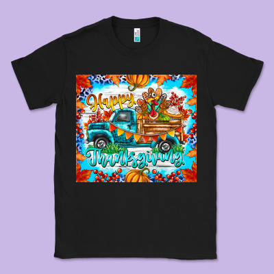 Happy Thanksgiving Classic Tee Designed By Cowhidedigitalart