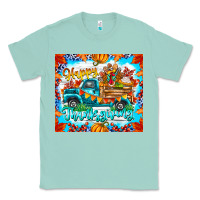 Seafoam happy thanksgiving Classic Tee - CowhideDigitalArt