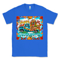 True Royal happy thanksgiving Classic Tee - CowhideDigitalArt