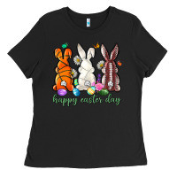 Black happy easter day with sports Ladies Tee - Neo Western