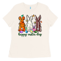 Bone happy easter day with sports Ladies Tee - Neo Western
