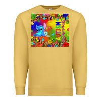 Antique Gold Autism awareness with stitch tumbler Premium Sweatshirt - TumblerDesignByShophia