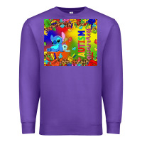 Purple Autism awareness with stitch tumbler Premium Sweatshirt - TumblerDesignByShophia