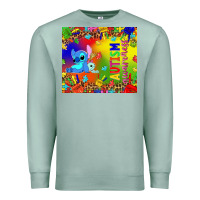 Seafoam Autism awareness with stitch tumbler Premium Sweatshirt - TumblerDesignByShophia