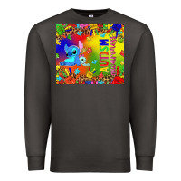 Smoke Autism awareness with stitch tumbler Premium Sweatshirt - TumblerDesignByShophia