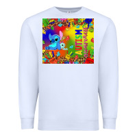 White Autism awareness with stitch tumbler Premium Sweatshirt - TumblerDesignByShophia