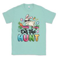 Seafoam on the hunt easter Classic Tee - MaliasSmallBusiness