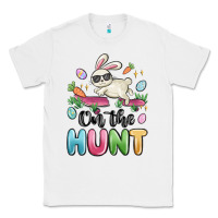White on the hunt easter Classic Tee - MaliasSmallBusiness