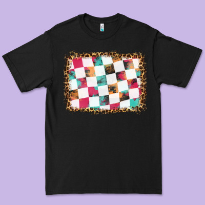 Race Background With Leopard Frame Premium Tee Designed By Hra Design Shop