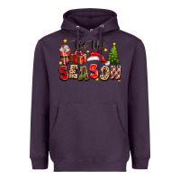 Plum tis the season christmas Heavyweight Hoodie - texasbilliewilder
