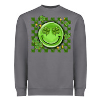 Storm checkered st. patrick's day Heavyweight Sweatshirt - MaliasSmallBusiness