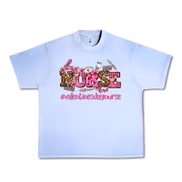 Grape Ice nurse with valentines day element Urban Heavy Tee - AdoDesignShop