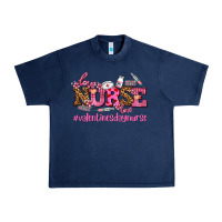 Navy nurse with valentines day element Urban Heavy Tee - AdoDesignShop