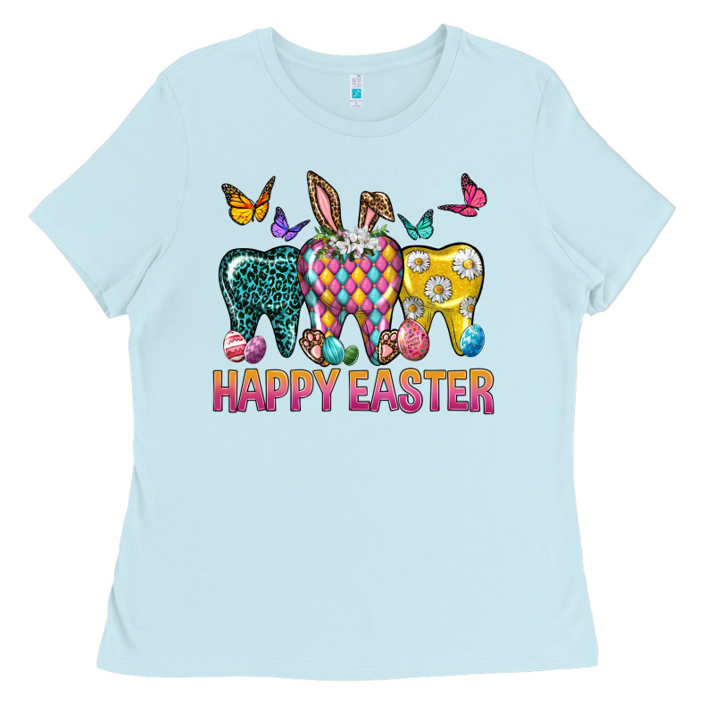 Happy Easter Dental Ladies Tee by Neo Western | Teevron