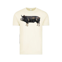 Vintage Arctic berkshire pig Vintage Tee - LillyAllenDesigns