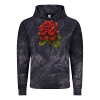 Cloud Black Oklahoma Rose Illustrations Vintage Hoodie - LillyAllenDesigns