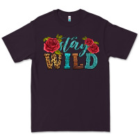 Plum stay wild Premium Tee - HRA Design Shop