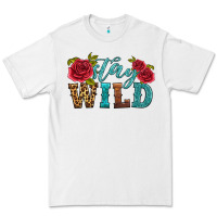 White stay wild Premium Tee - HRA Design Shop