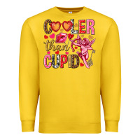 Lemon Cooler than Cupid Valentine's Day Premium Sweatshirt - HowdyJamesFarm