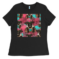 Black black sheep seamless pattern Ladies Tee - HRA Design Shop