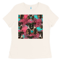 Bone black sheep seamless pattern Ladies Tee - HRA Design Shop