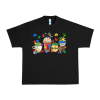 Black autism awareness day coffee cups Urban Heavy Tee - MaliasSmallBusiness